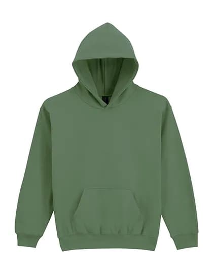 Softstyle® Midweight Fleece Youth Hoodie - Military Green