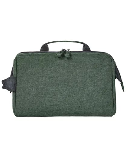 Zip Bag Circle - Green Melange