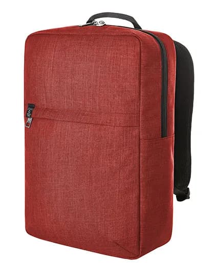 Notebook Backpack Europe - Red Melange