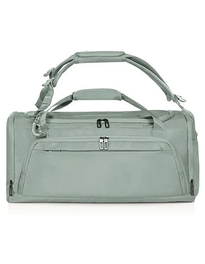 Sport/Travel Bag Solid - Green-Gray