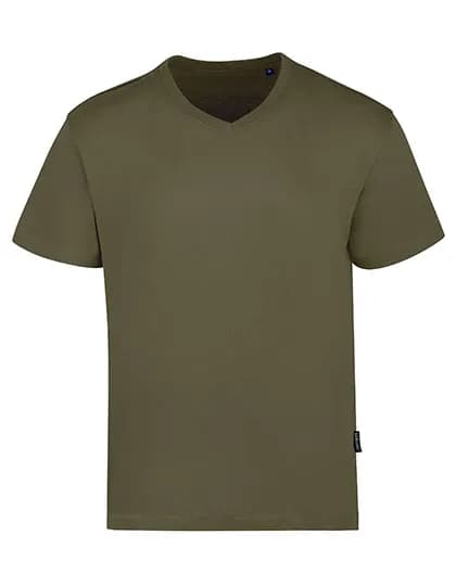 Men´s Luxury V-Neck Tees - Olive