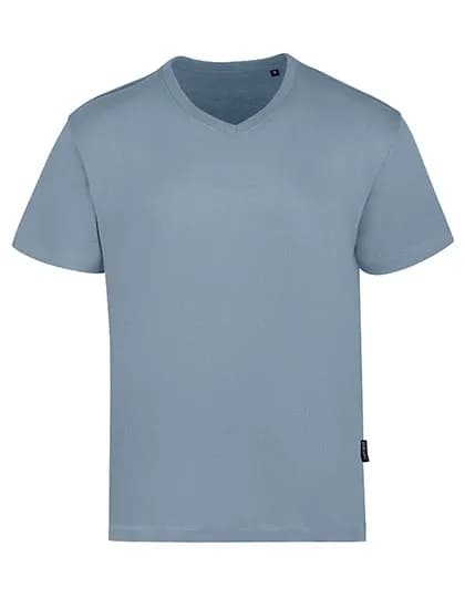 Men´s Luxury V-Neck Tees - Sky Blue