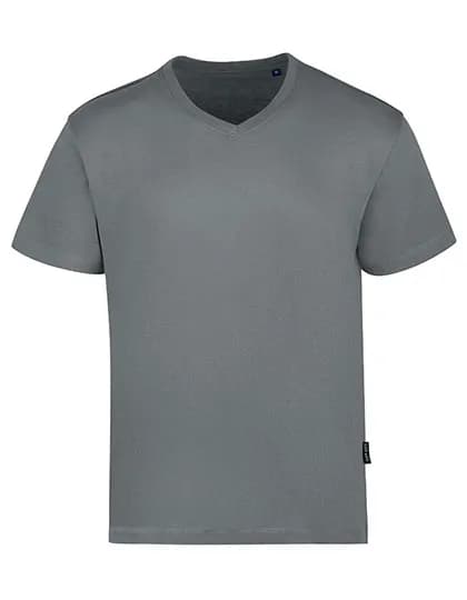 Men´s Luxury V-Neck Tees - Stone