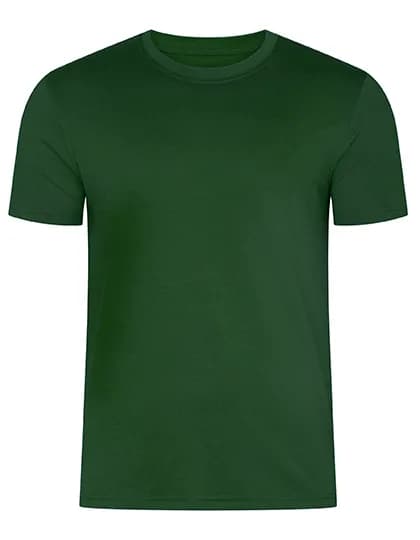Men´s Organic Heavy Luxury Roundneck Tees - Bottle Green