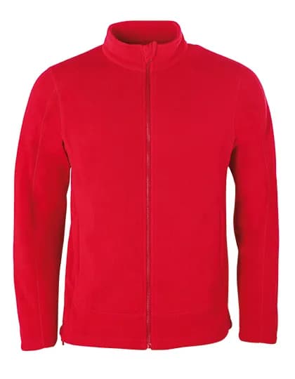 Men´s Full- Zip Fleece Jacket - Red