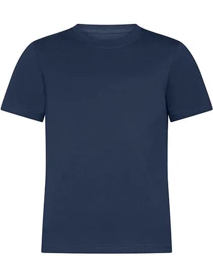 Kids´ Organic Luxury Roundneck Tees - Navy