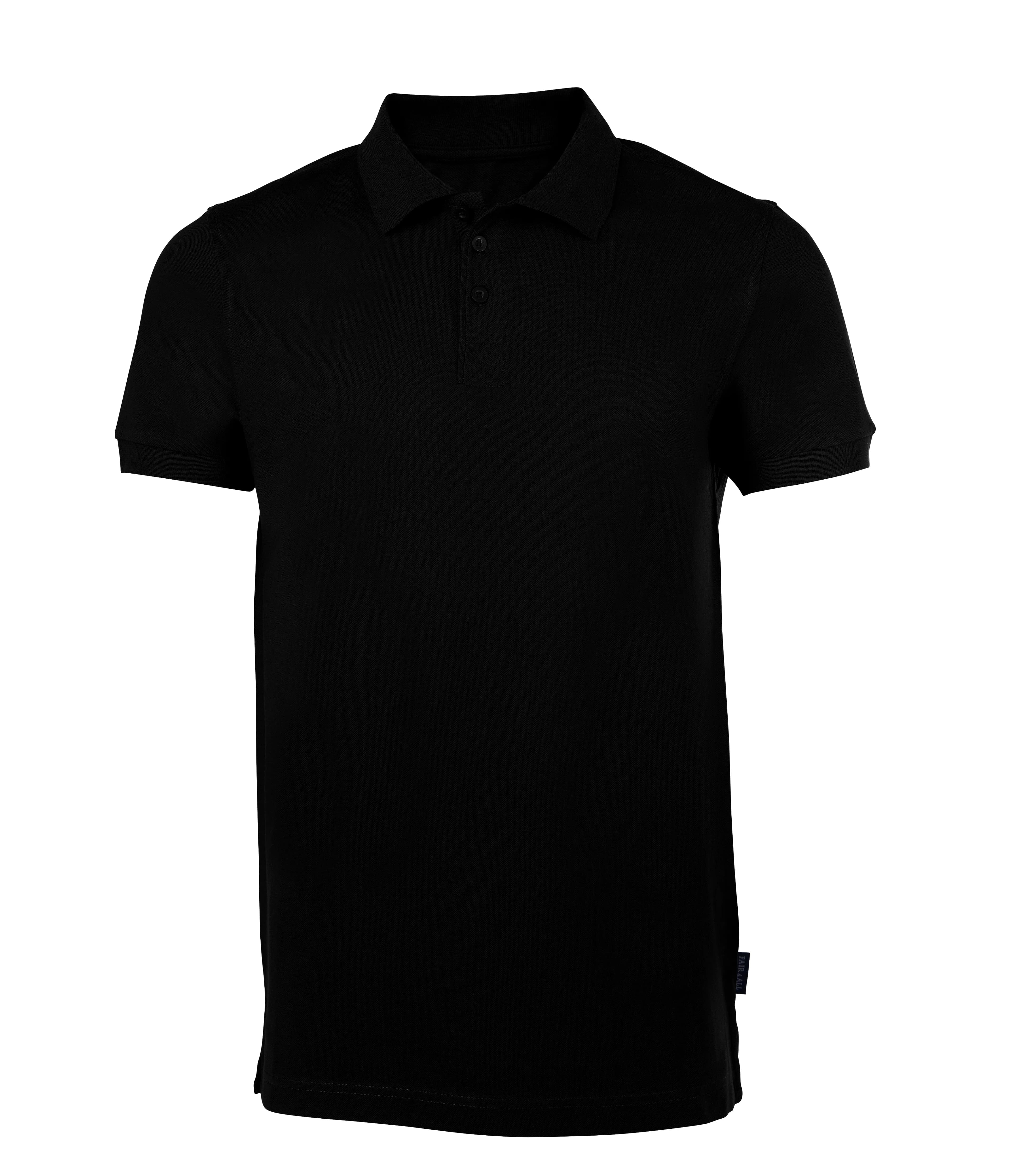 Men´s Heavy Stretch Polo - Black