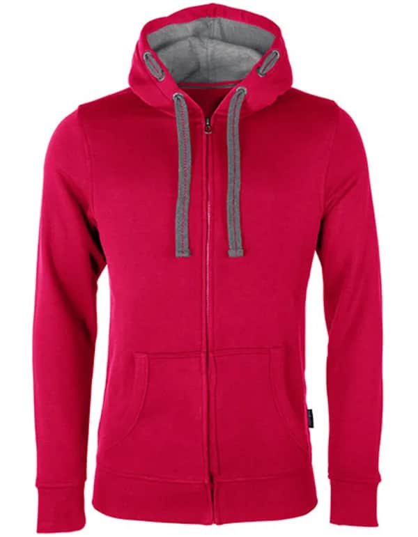 Men´s Hooded Jacket - Raspberry