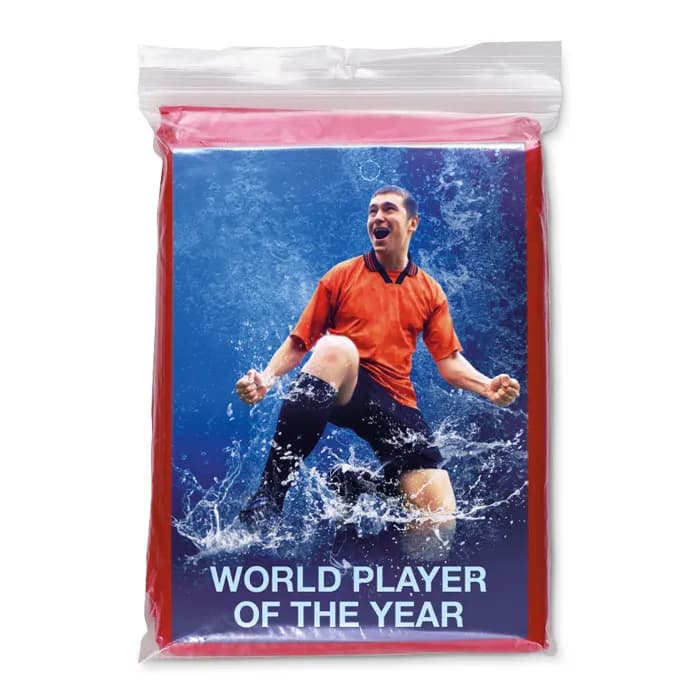 Regenmantel - SPRINKLE - Rot