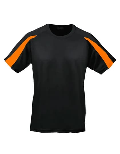 Contrast Cool T - Jet Black/Electric Orange