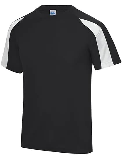 Kids´ Contrast Cool T - Jet Black/Arctic White