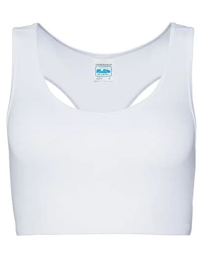 Women´s Cool Sports Crop Top - Arctic White