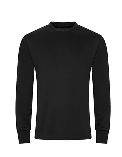 Long Sleeve Active T - Jet Black