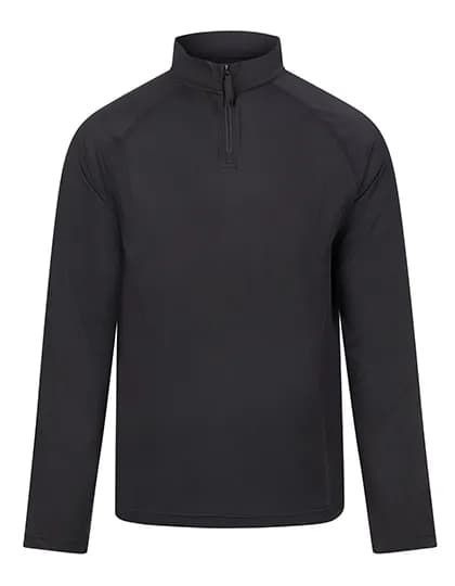 Lightweight Active 1/4 Zip - Jet Black