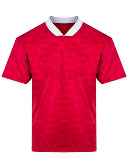 Retro Sports Jersey - Red/White