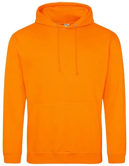 College Hoodie - Orange Crush