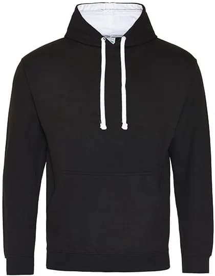 Varsity Hoodie - Jet Black/Arctic White