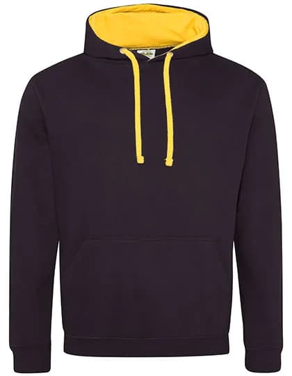Varsity Hoodie - Jet Black/Gold