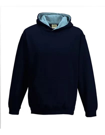 Kids´ Varsity Hoodie - New French Navy/Sky Blue