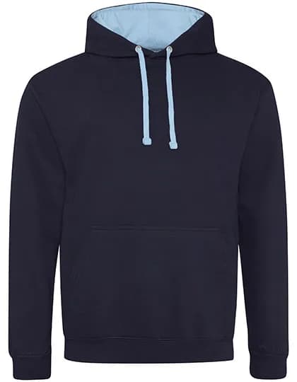 Varsity Hoodie - New French Navy/Sky Blue