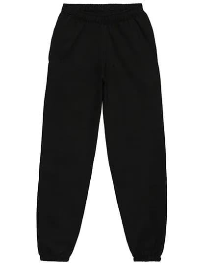 College Cuffed Jogpants - Deep Black