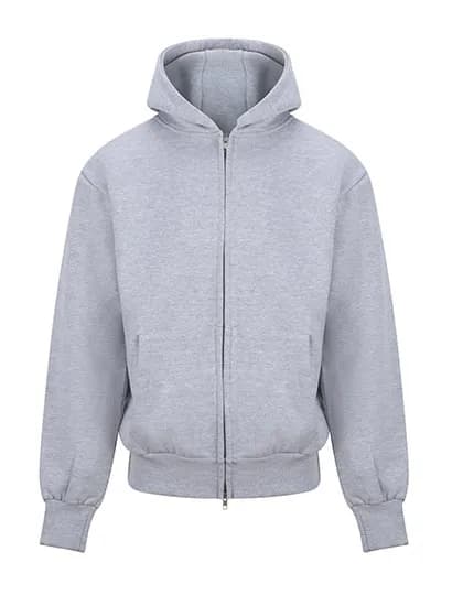 Signature Heavyweight Zoodie - Heather Grey