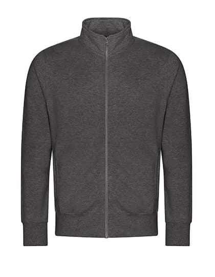 Campus Full Zip Sweat - Charcoal