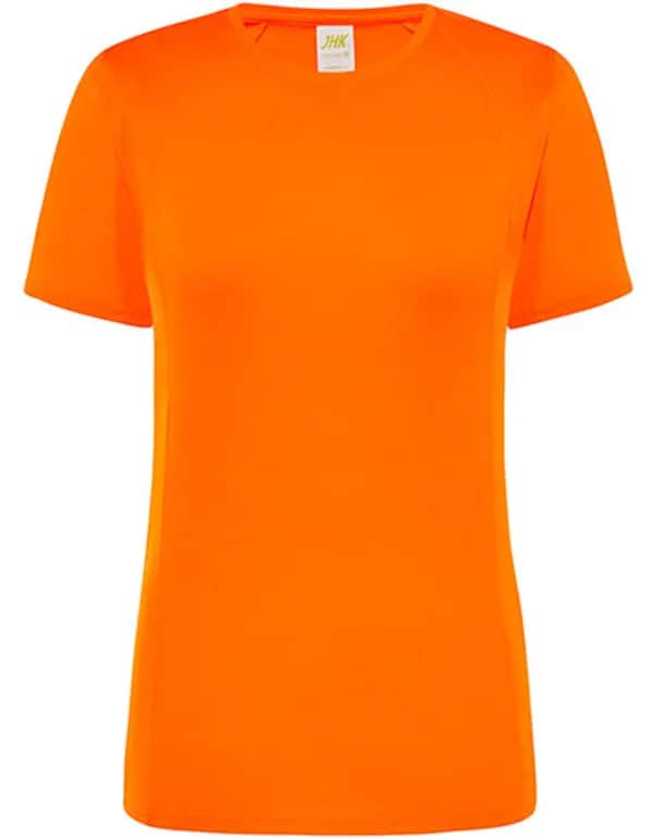 Ladies´ Sport T-Shirt - Orange Fluor