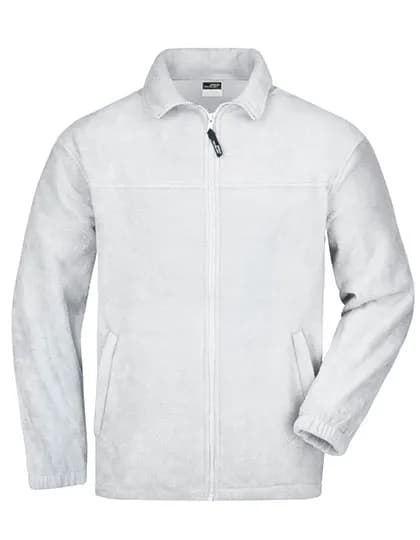 Full-Zip Fleece - White
