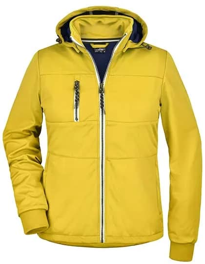 Ladies´ Maritime Jacket - Sun Yellow/Navy/White