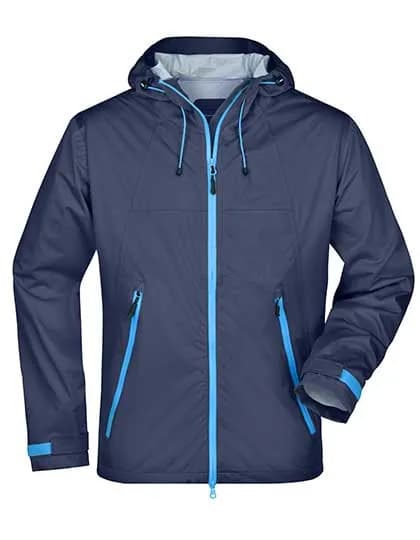Men´s Outdoor Jacket - Navy/Cobalt
