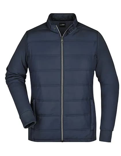 Ladies´ Hybrid Sweat Jacket - Navy