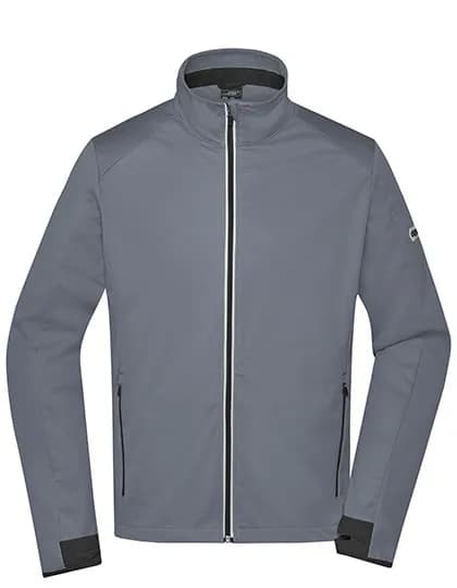 Men´s Sports Softshell Jacket - Titan/Black