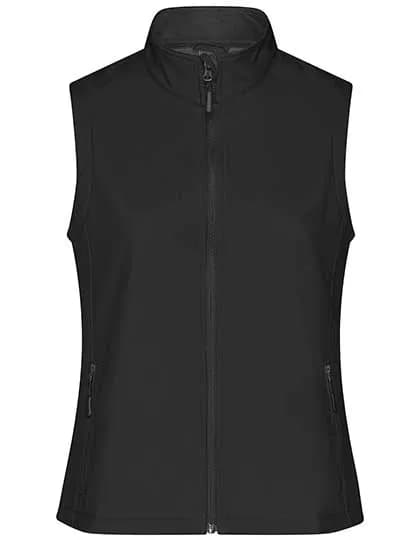 Ladies´ Promo Softshell Vest - Black/Black