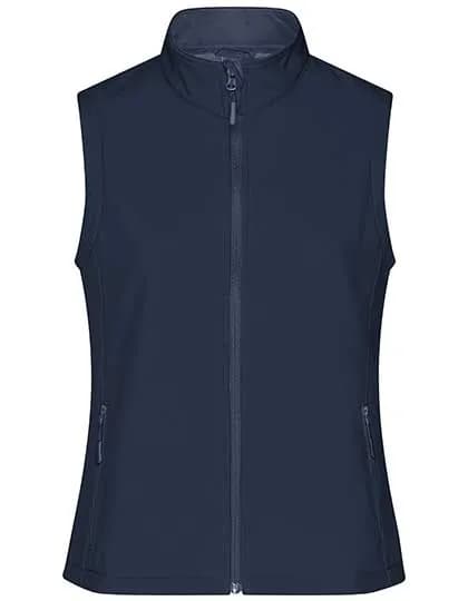 Ladies´ Promo Softshell Vest - Navy/Navy