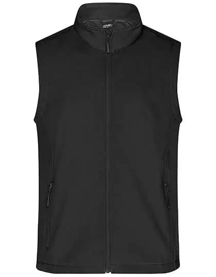 Men´s Promo Softshell Vest - Black/Black