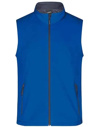 Men´s Promo Softshell Vest - Nautic Blue/Navy