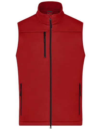 Men´s Softshell Vest - Red