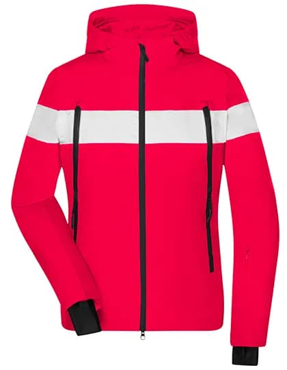Ladies´ Wintersport Jacket - Light Red/White/Black