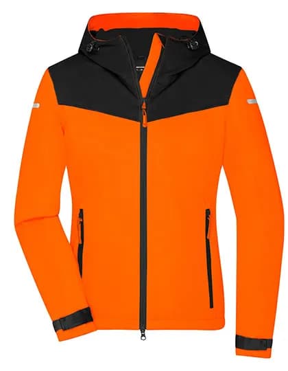 Ladies´ Allweather Jacket - Neon Orange/Black