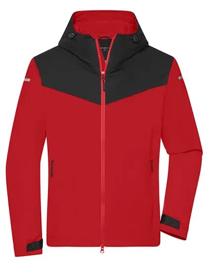 Men´s Allweather Jacket - Light Red/Black/Light Red