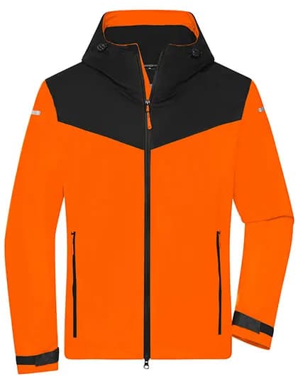 Men´s Allweather Jacket - Neon Orange/Black