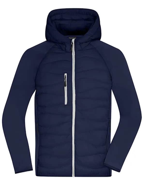 Men´s Hybrid Jacket - Navy/Navy