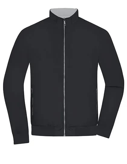 Men´s Reversible Blouson - Black/Silver (Solid)