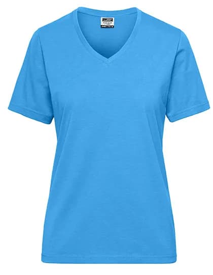 Ladies´ Bio Workwear T-Shirt - Aqua