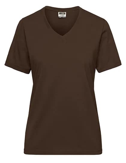 Ladies´ Bio Workwear T-Shirt - Brown
