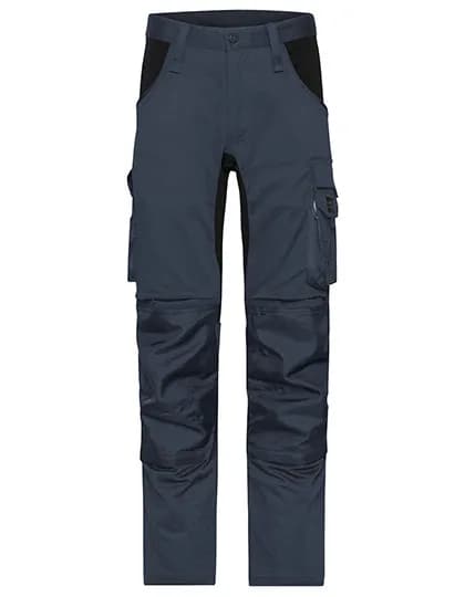 Workwear Stretch-Pants Slim Line - Carbon/Black