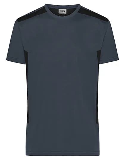 Men´s Workwear T-Shirt -STRONG- - Carbon/Black