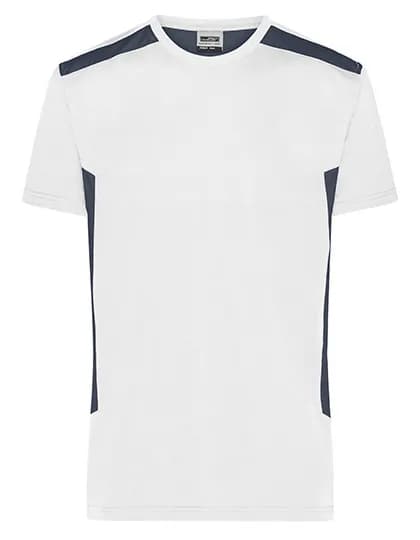 Men´s Workwear T-Shirt -STRONG- - White/Carbon