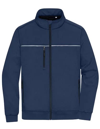 Hybrid Workwear Jacket - Navy/Navy
